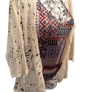 NWT Boho Chic Coverup cardigan